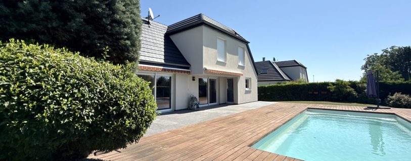 Jardin de la maison à vendre à Mittelhausbergen